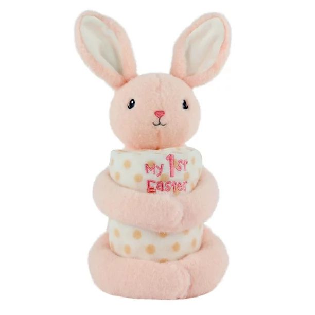 Way To Celebrate Easter My 1st Easter Plush Toy and Baby Blanket Set, Bunny | Walmart (US)