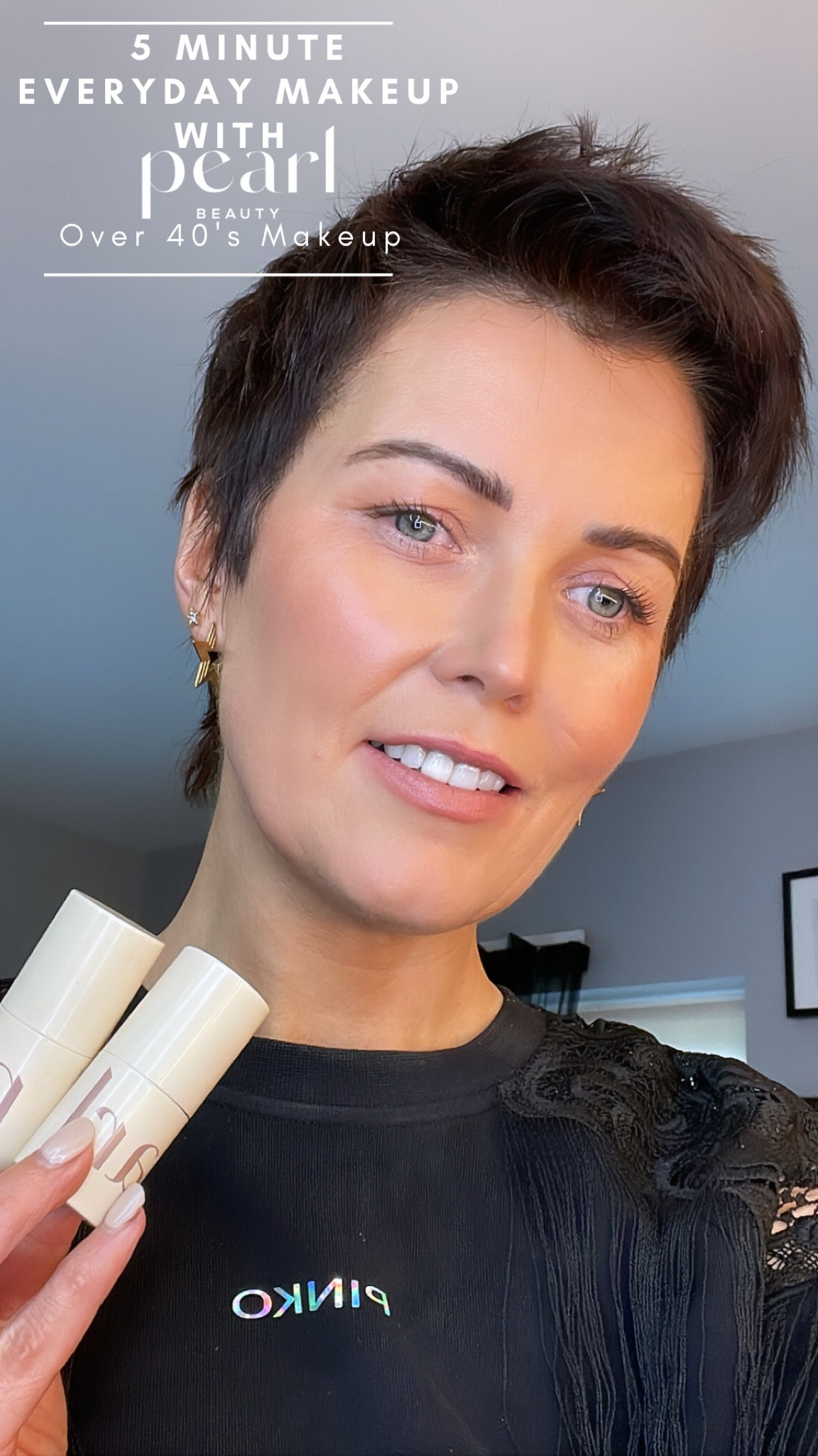 My Current 5 Minute Everyday Makeup - Basic, Quick & Easy 
Over 40’s Makeup 