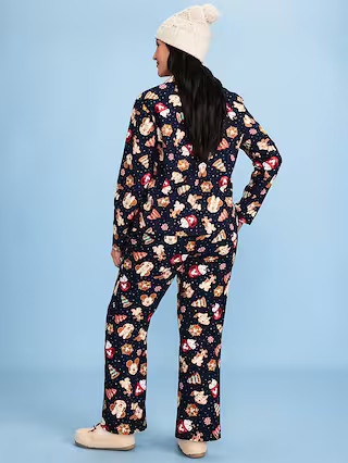 Old Navy x Disney Mid-Rise Printed Flannel Pajama Pants for Women | Old Navy (US)