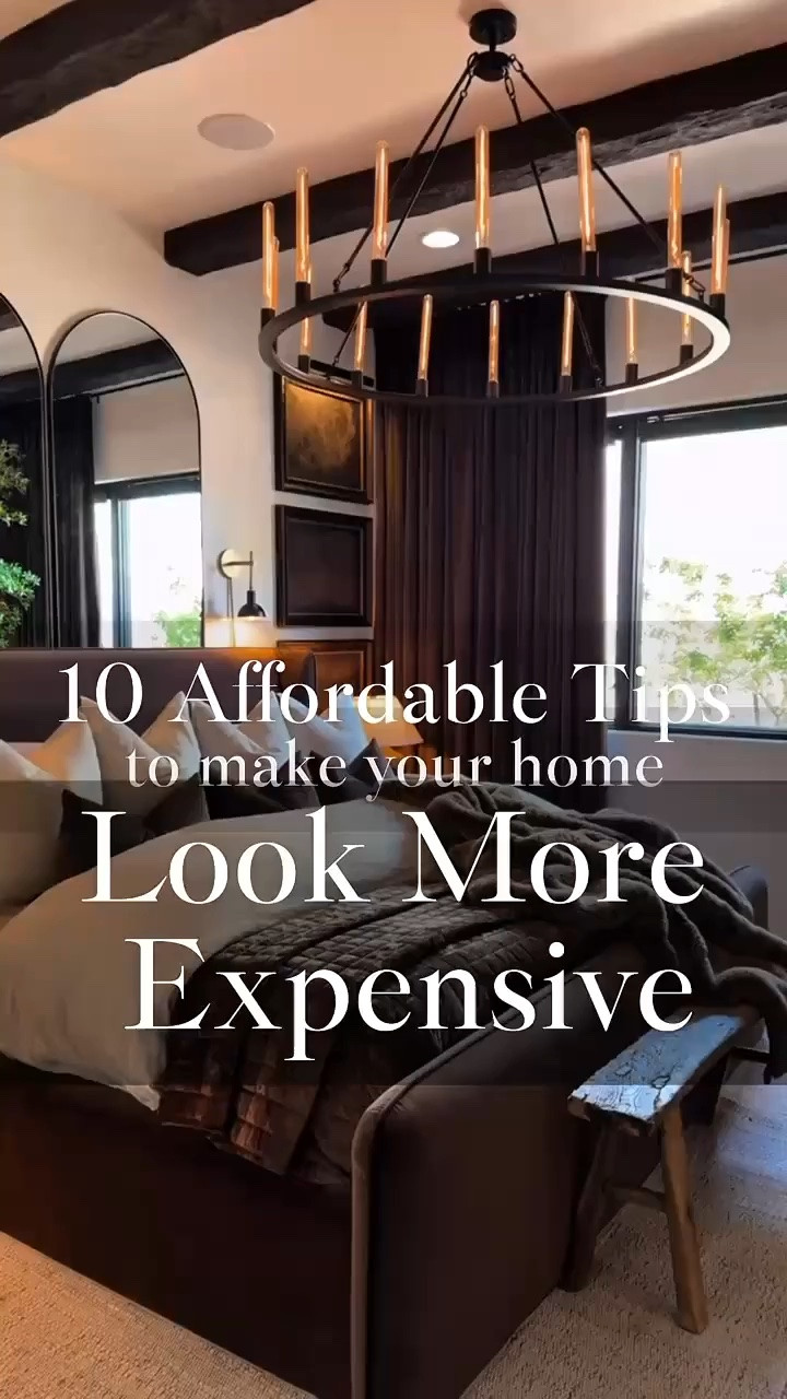 10 easy ways to make your home look expensive on a budget ✨ Elevate your space with simple swaps, luxe textures, and affordable decor that feels high‑end without the price tag.

#interiordesign #moodyhome #bougieonabudget #amazonhome #amazonhomedecor #affordableluxury #budgetfriendlydecor #neutralhomedecor #modernhomestyle

Summerthompsonstyles

#LTKSaleAlert #LTKHome #LTKU