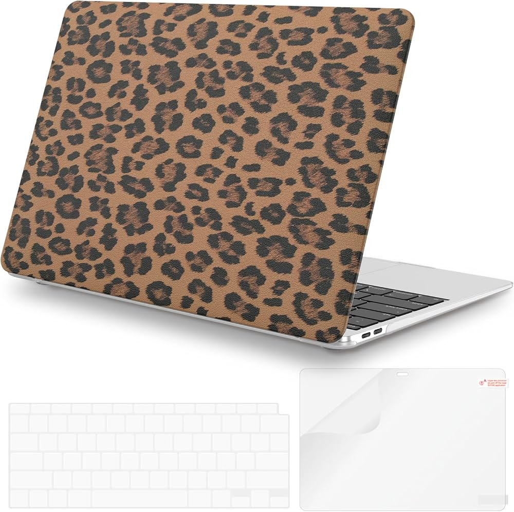 iLeadon Compatible for Leopard MacBook Air 13.3 inch Case, 2021-2018 Release Model A2337 A2179 A1... | Amazon (US)