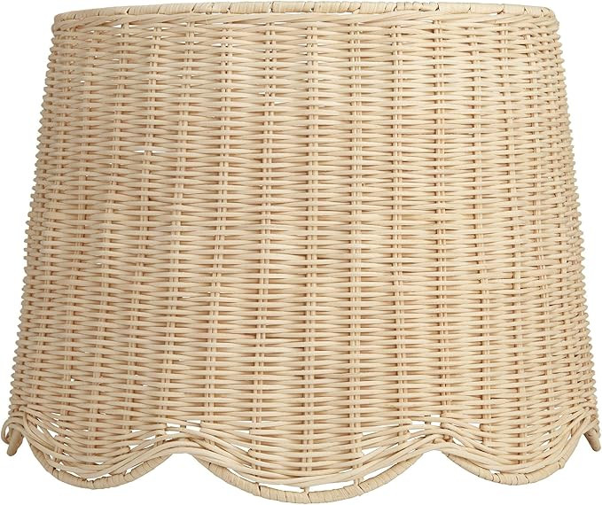 13" Top x 15 1/2" Bottom x 11 3/4" High x 11 3/4" Slant Lamp Shade Replacement Medium Beige Drum ... | Amazon (US)