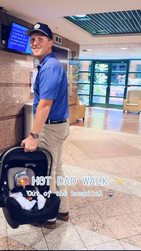 Waited 9️⃣ whole months to see THE ✨HOT DAD WALK✨ (what the people are calling it these days 🤭🔥🙈) out of the hospital!! 🏥👨‍🍼😍👶🏼🛻😘 #hotdadwalk #babyintow #babydaddy #babycominghome #thehotdadwalk #babynumbertwo #hotdadwalktrend

#LTKFamily #LTKBaby