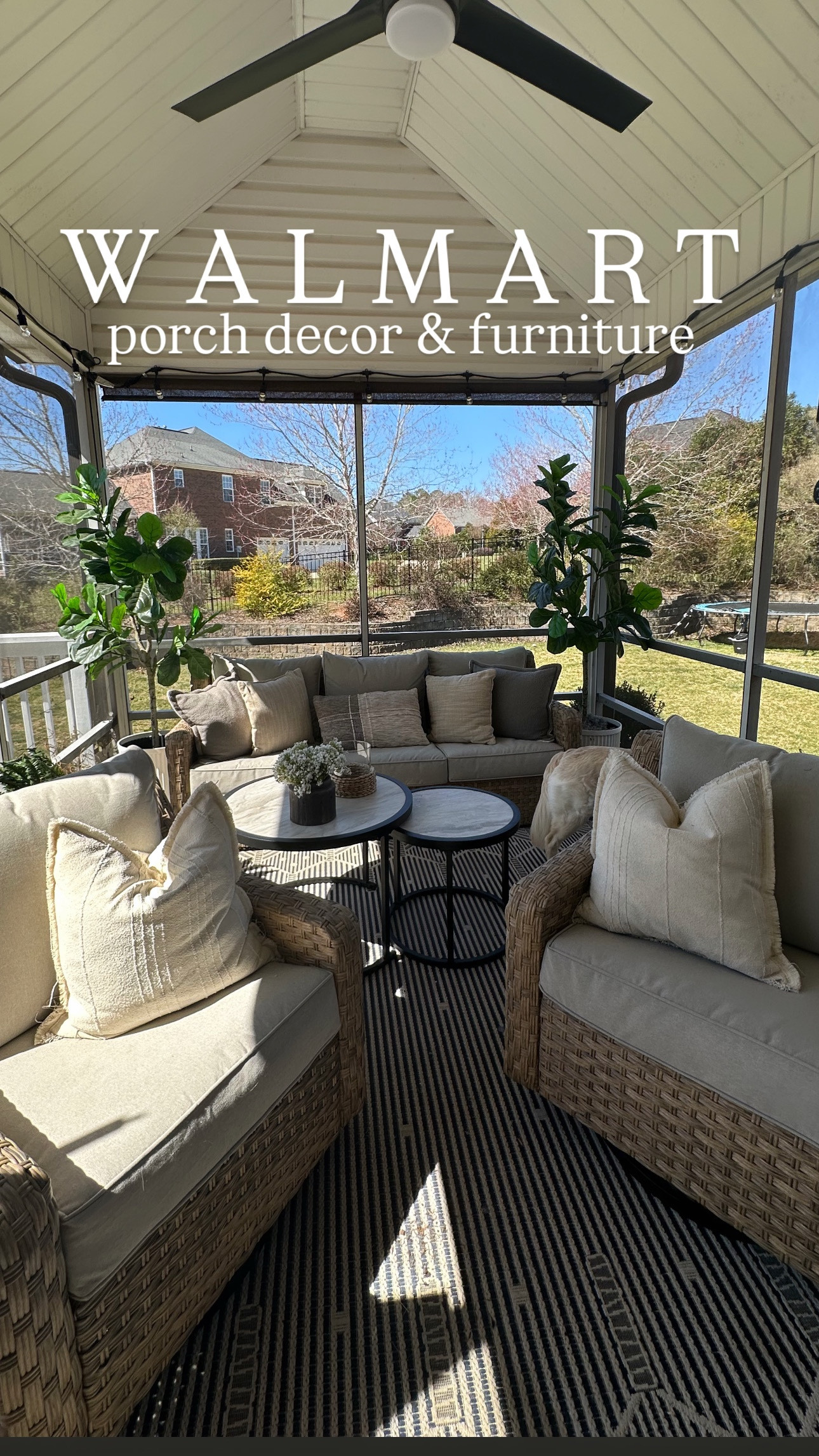 Patio season is here 👏🏻 



I refreshed my space with this GORG wicker set from Walmart- I’m literally floored by the quality of it and it’s amazingly comfy!! It also comes with some really nice covers. 

The planters, decor, and pillows are all from Walmart too!! 

This set sells out fast every year so grab it now before it does!

Walmart home finds, outdoor furniture, river oaks patio set, porch decor, home decor, affordable home finds, budget friendly home styling, wicker patio furniture

#walmartpartner #walmartfurniture #patiofurniture #walmartfinds #walmartpatio #bhghome #patio #patioseason #patiodecor #patiostyle #planters #outdoorfurniture #homefresh #homestyle #porchdecor #porchfurniture

#LTKHome #LTKSpringSale #LTKWatchNow