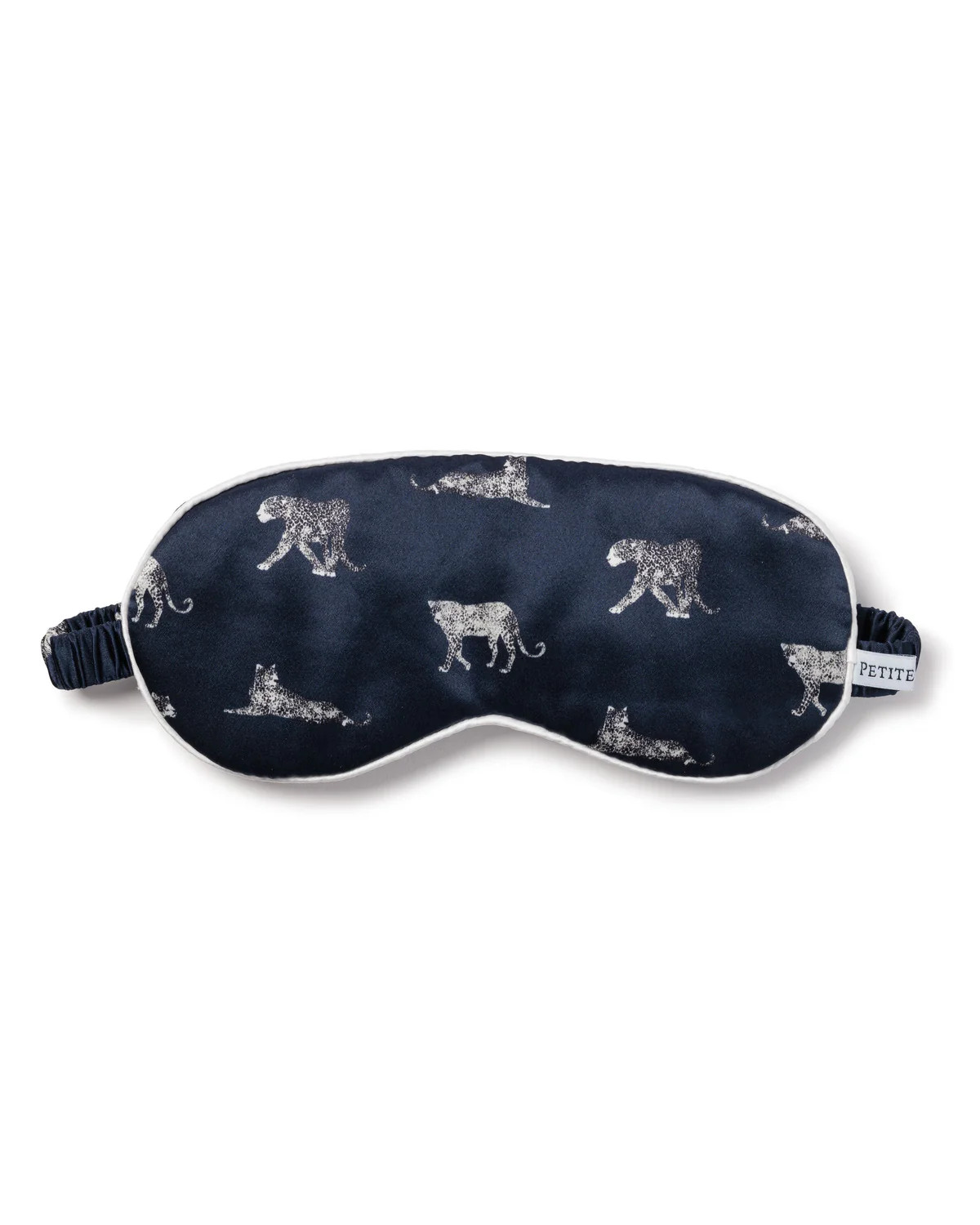 Adult’s Silk Sleep Mask in Panthère de Nuit | Over The Moon