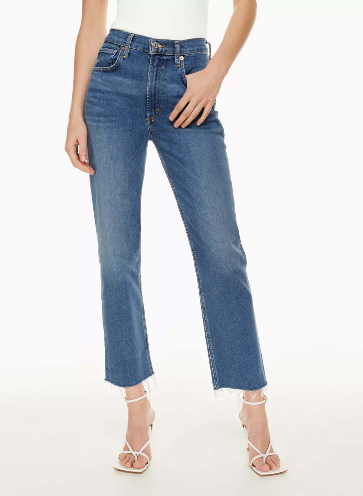 DAPHNE CROP JEAN | Aritzia