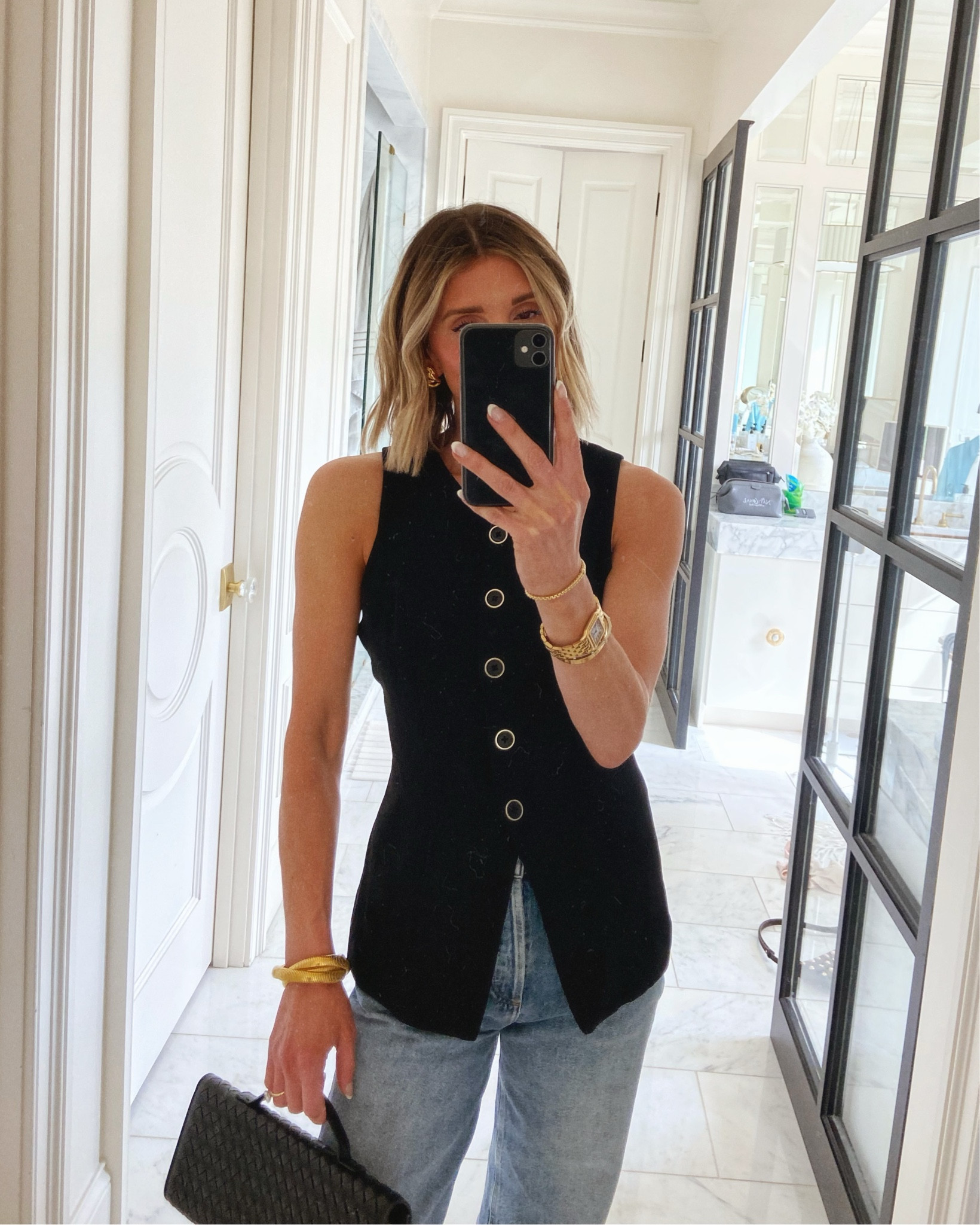 Target vest under $30! I'm wearing size small! 