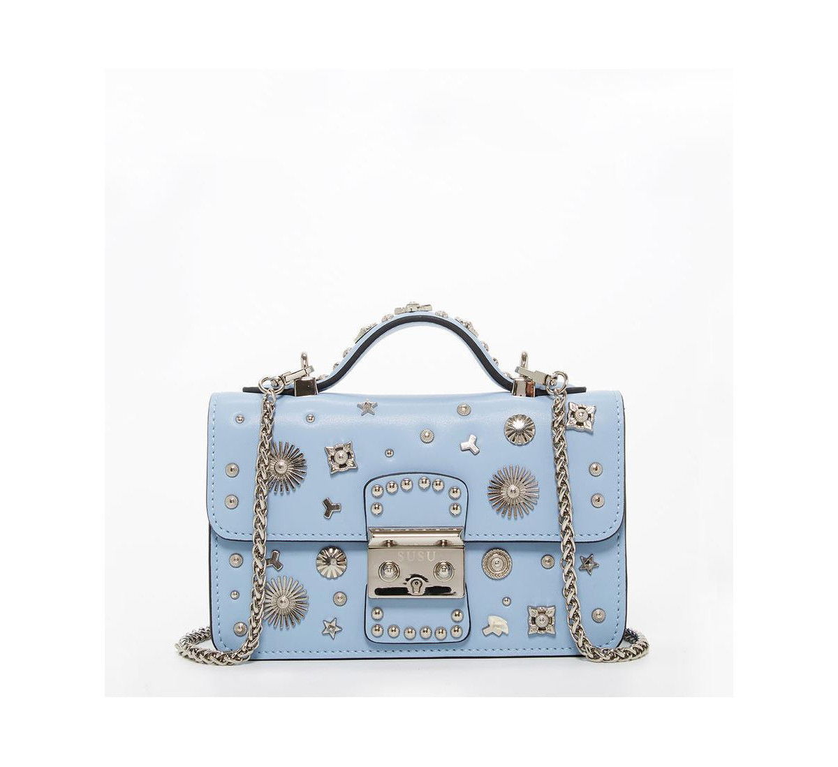Susu The Hollywood Light Blue Crossbody Bag - Light blue | Macy's