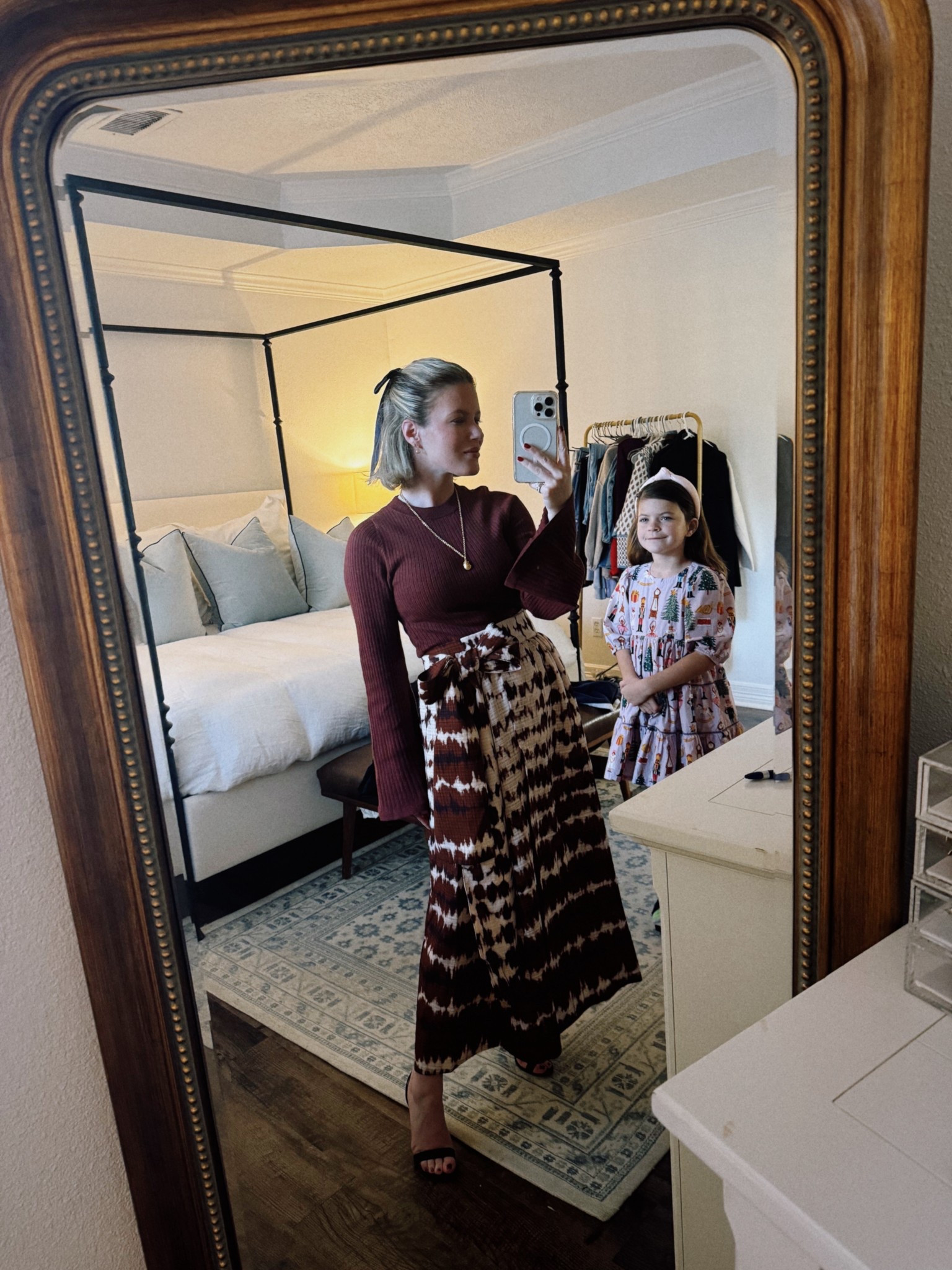 Christmas Eve Mass ootd //