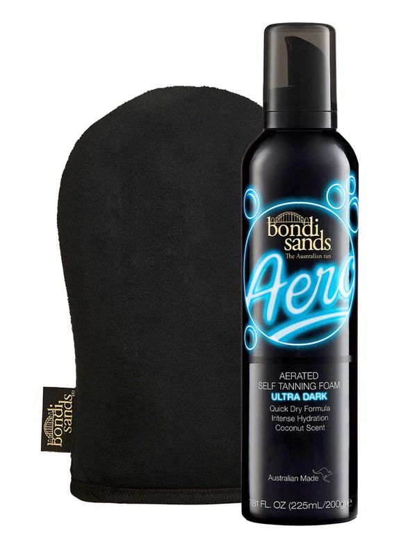 Aero Ultra Dark Self Tanning Foam & Application Mitt Bundle | Bondi Sands (US)