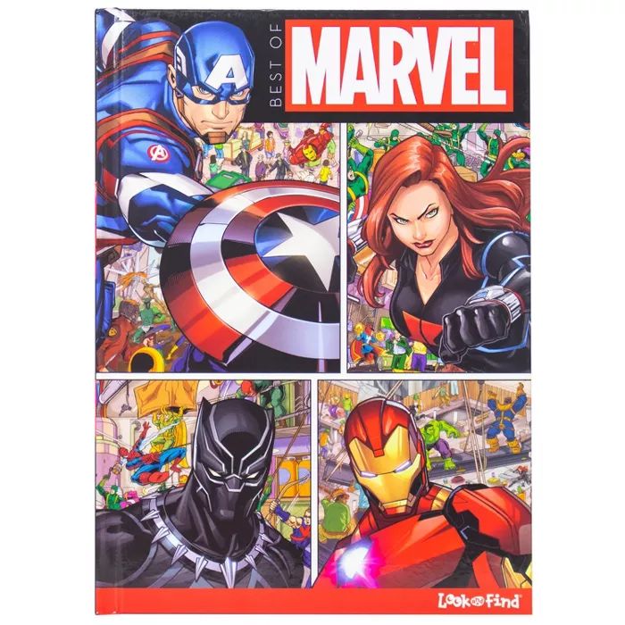 Best of Marvel Spider-Man, Avengers - Look And Find Book (Hardcover) | Target