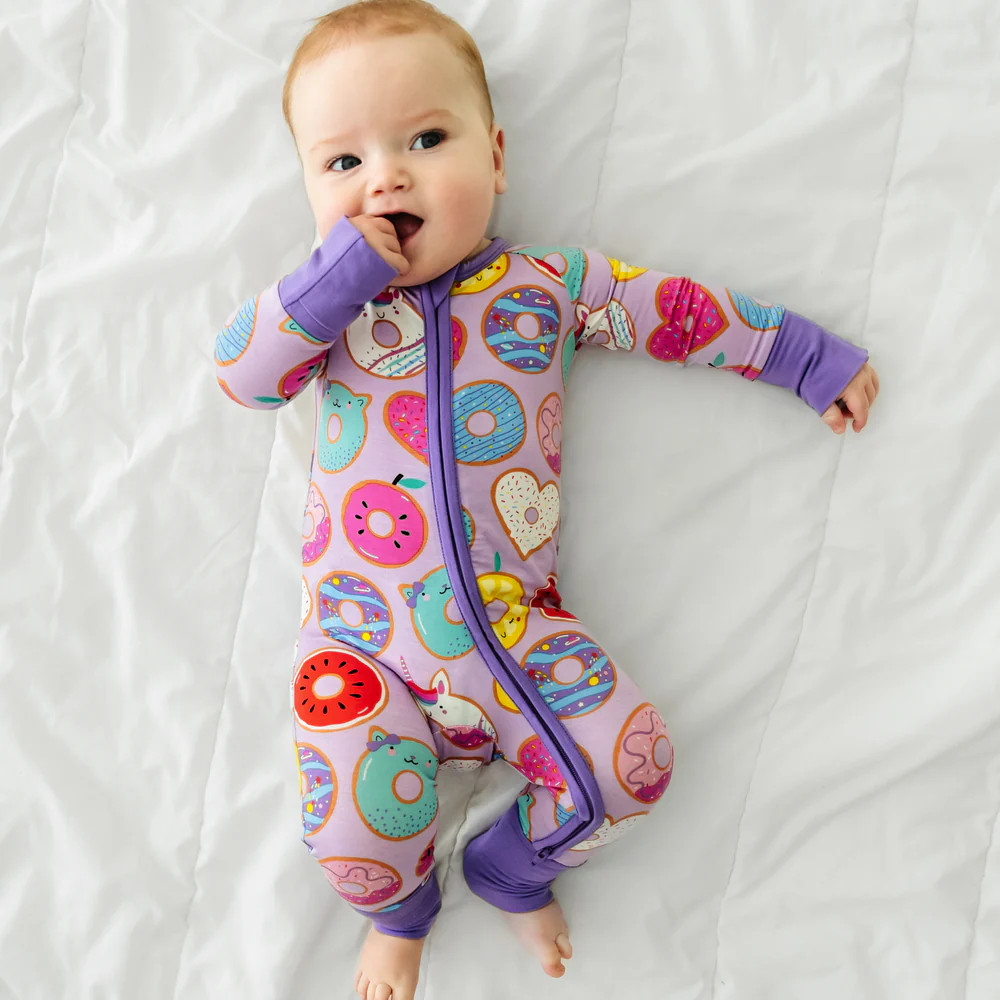 Lavender Donut Dreams Zippy | Little Sleepies