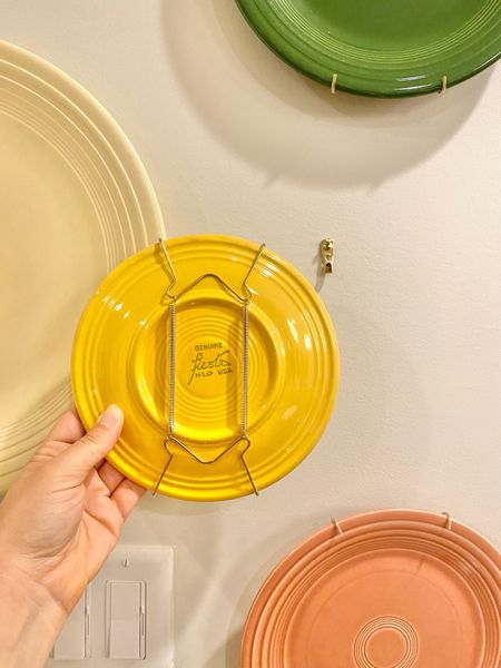 These have a rubber piece where the metal wraps the plate to protect the glass.

#LTKhome