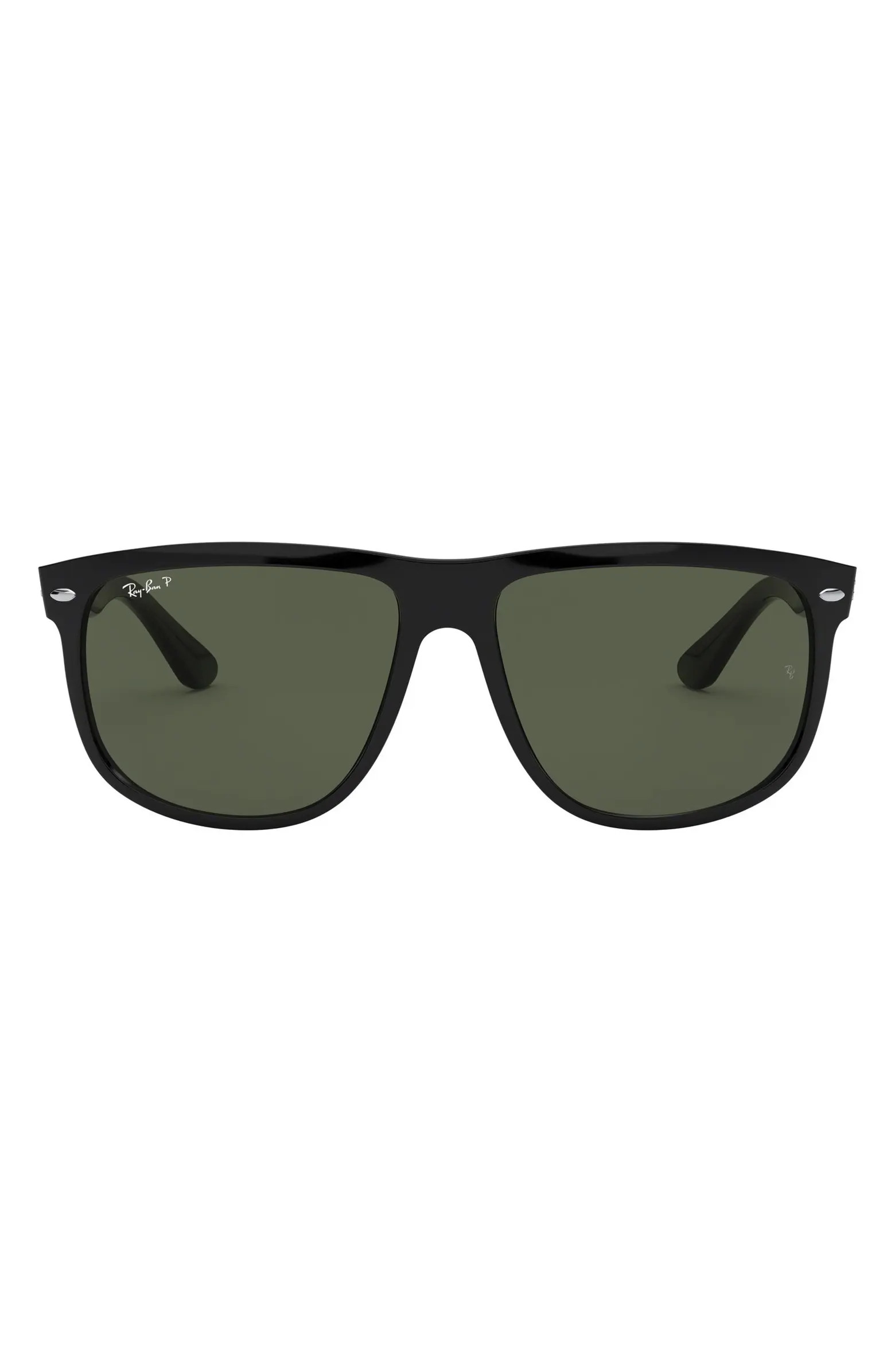 Ray-Ban Highstreet 60mm Polarized Flat Top Sunglasses | Nordstrom | Nordstrom