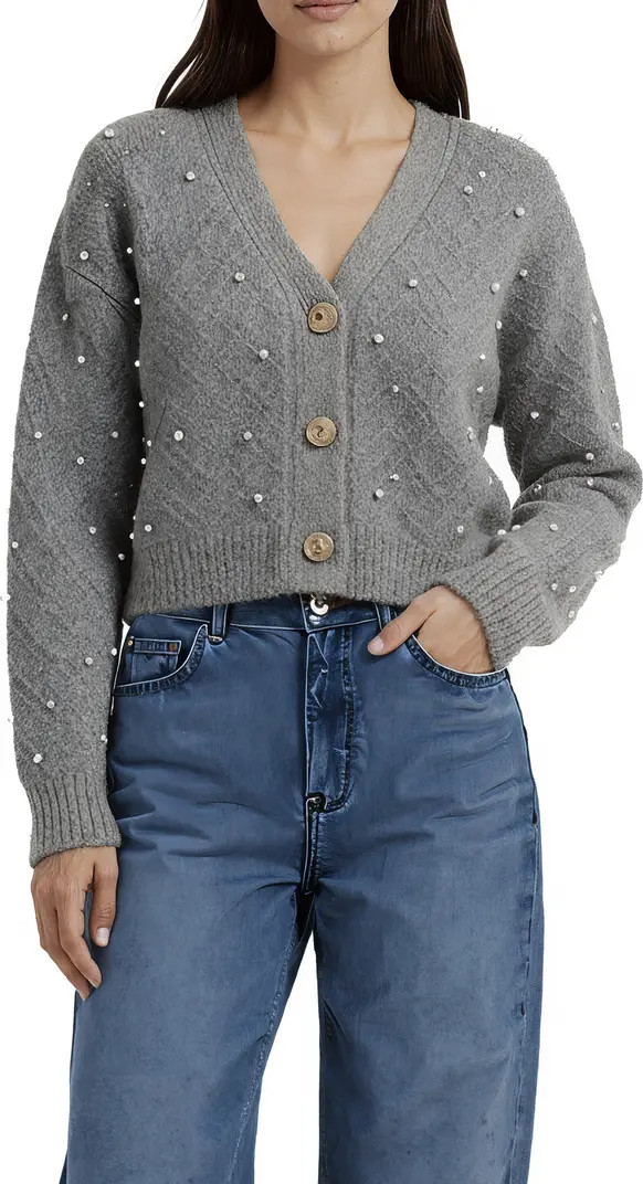 Lush Embellished Cardigan Sweater | Nordstromrack | Nordstrom Rack