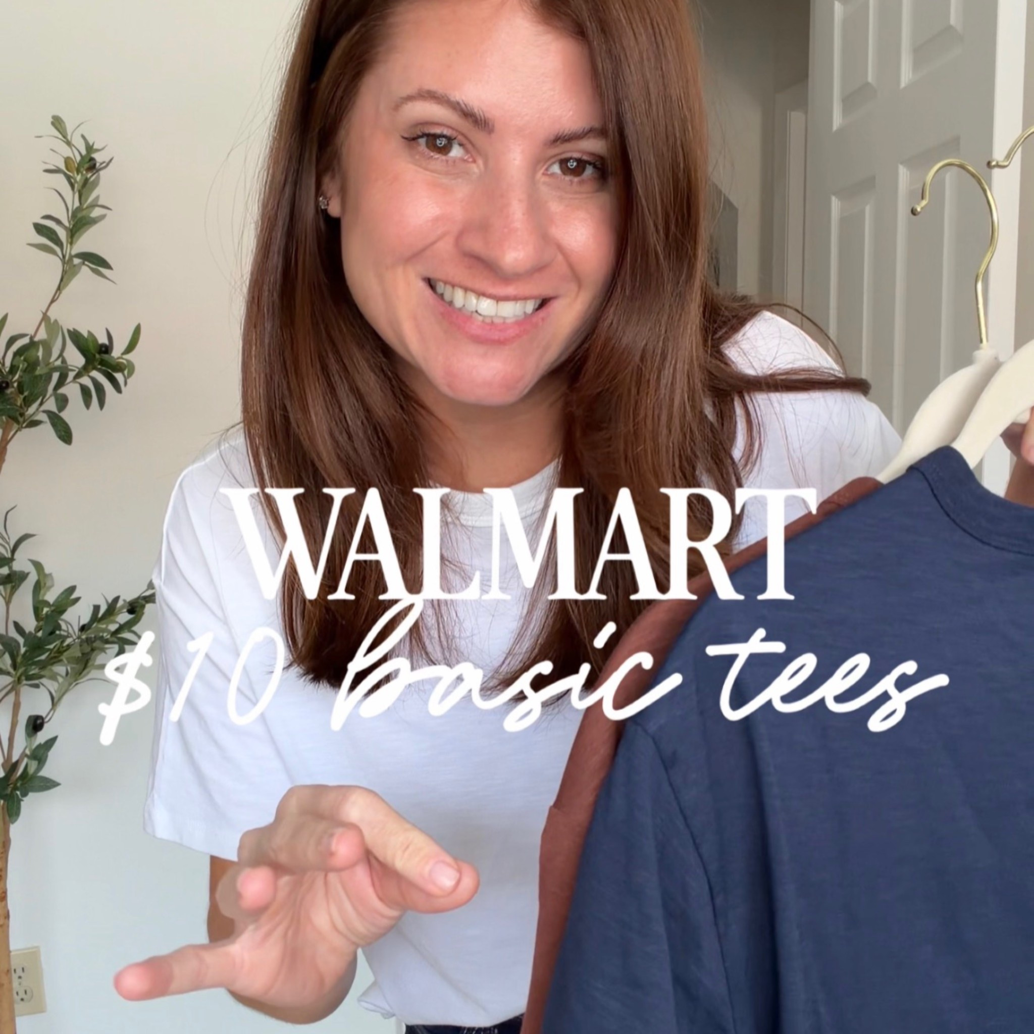 Okay but these are the kind of basics that make getting dressed way easier 🤍

I found the perfect everyday tees at Walmart and they’re only $10 (!!). The stretch is so good, the crewneck hits just right, the boxy fit is flattering without being oversized, and they’re insanely comfy. Plus… they come in a handful of colors you’ll want more than one of. These are a closet staple you’ll reach for on repeat so don’t wait because they will sell out!

Wearing my true size small! 

✨ Follow @styledinasnap_ for more affordable finds you’ll actually wear

#Walmart #WalmartStyle #AffordableFashion

#LTKOver40 #LTKSeasonal