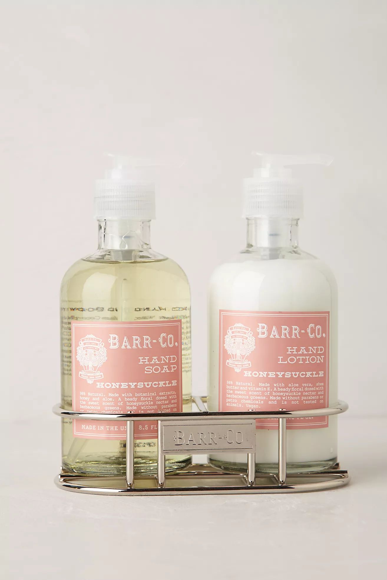 Barr-Co. Honeysuckle Hand & Body Caddy Set | Anthropologie (US)