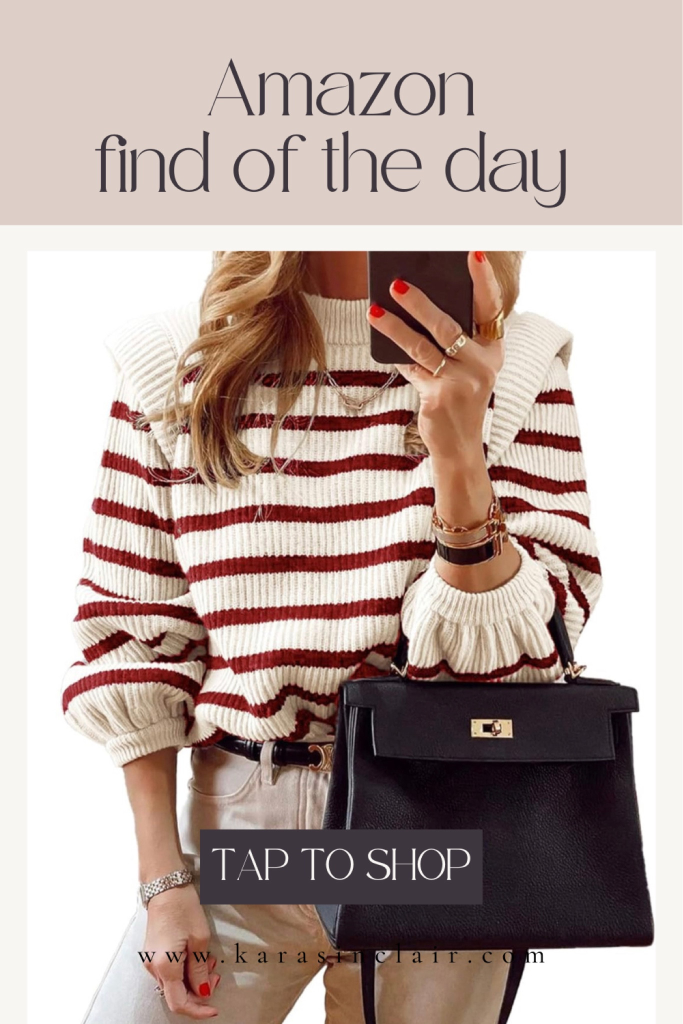 Amazon find of the day! Wrap yourself in warmth and style this fall with this PRETTYGARDEN Women's Sweaters! 🍂 These casual long lantern sleeve pullovers are perfect for the season, offering comfort and fashion in one. The ribbed knit and striped pattern add a touch of elegance to your autumn wardrobe, making them ideal for both casual days and special occasions. Pair with your favorite jeans or leggings for a chic Thanksgiving Day outfit. 🦃

#LTKfindsunder50 #LTKHoliday #LTKSeasonal