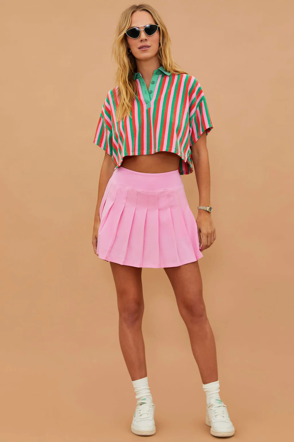 Cape Tennis Skirt Prism Pink | Beach Riot