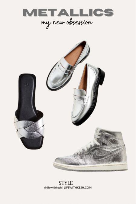 Crushing on metallics this season 

#LTKGiftGuide #LTKstyletip #LTKshoecrush