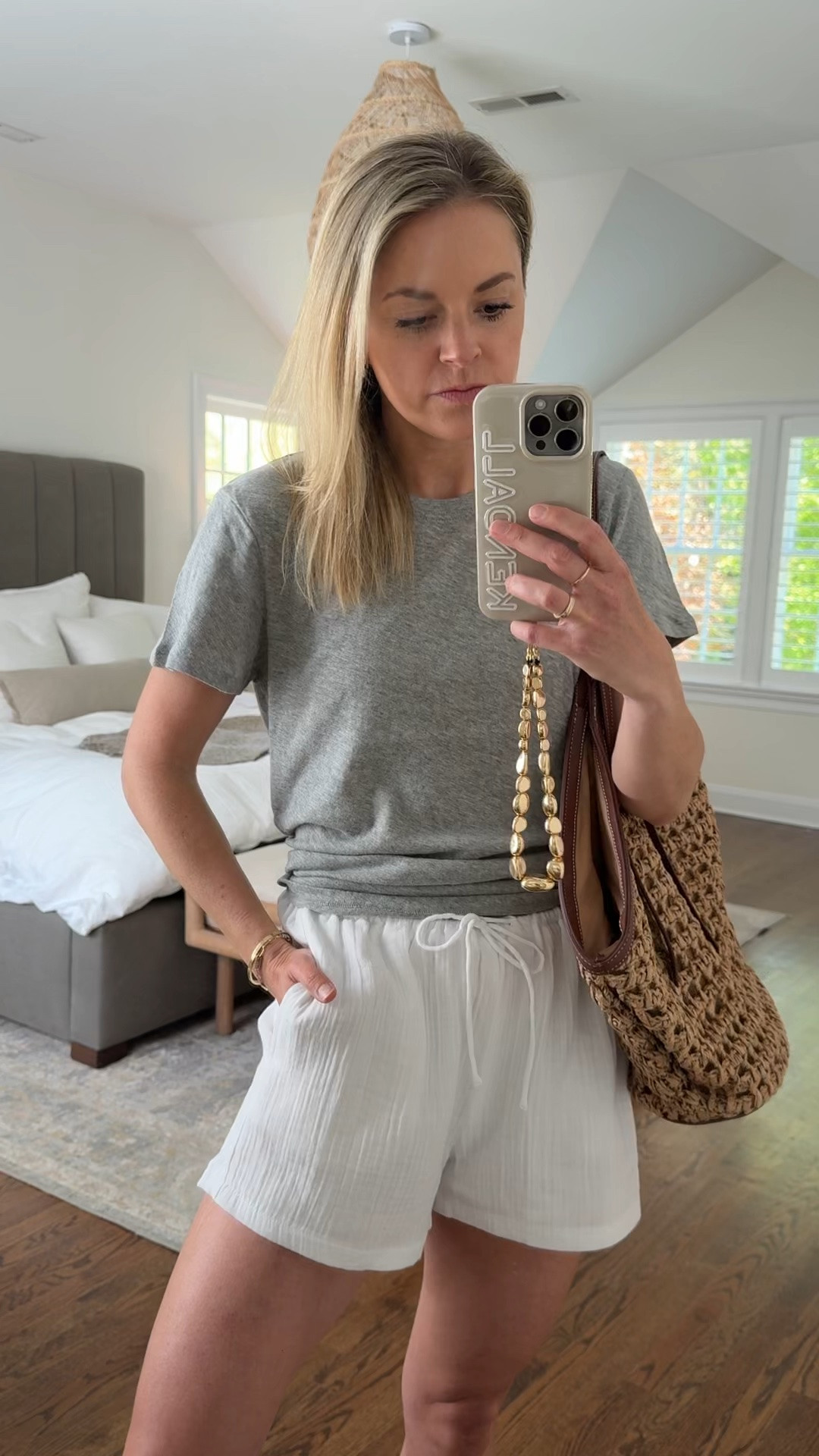 Summer basics to add to your wardrobe. Small tee & shorts. 15% off with code ZS-KENDALLSUMMER15 (ends 6/15 + use a new email if not a new customer)