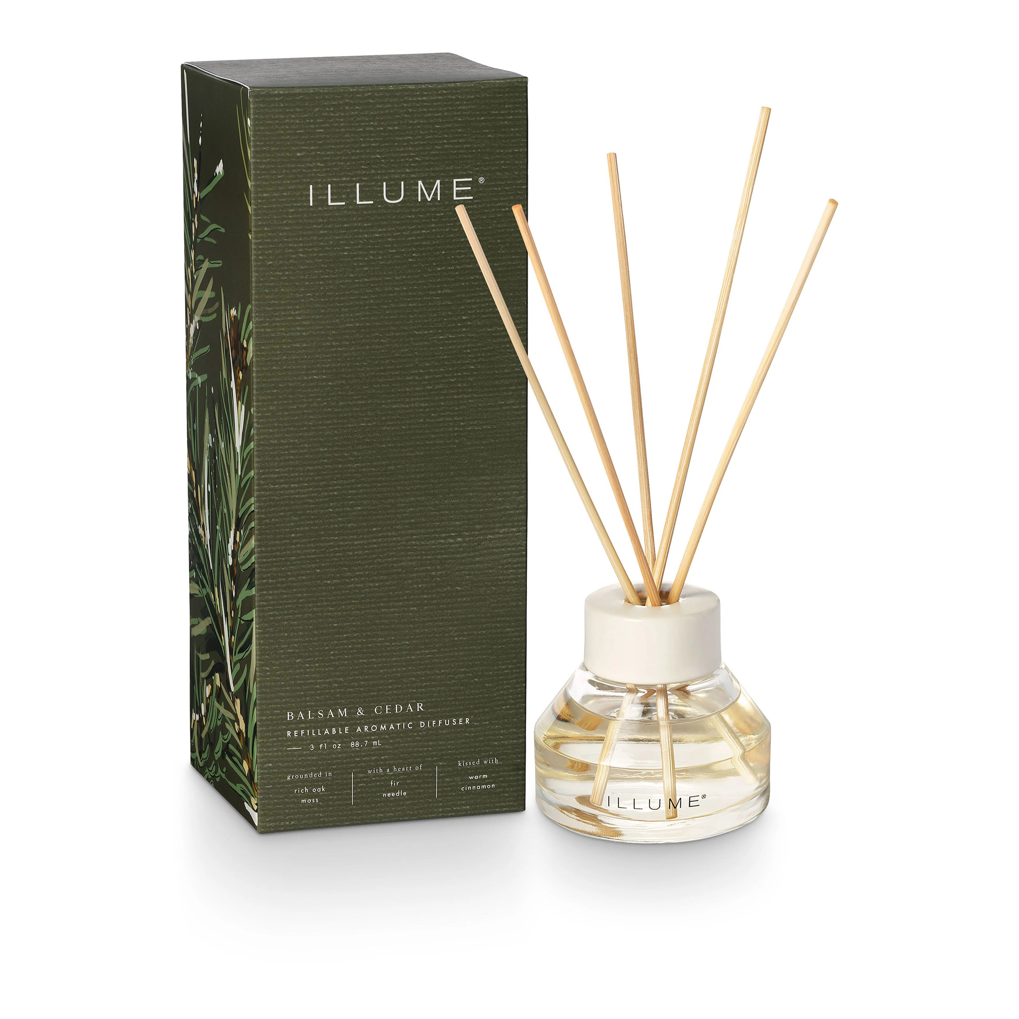 Refillable Aromatic Diffuser, Balsam &amp; Cedar | Wayfair North America
