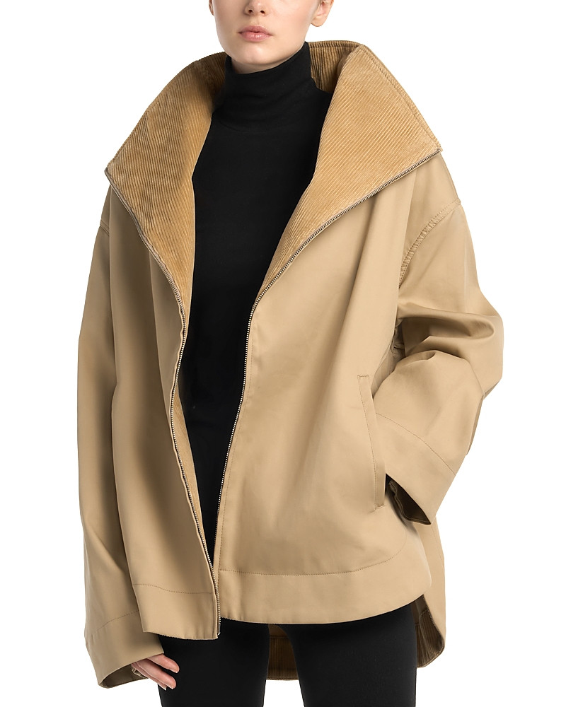Toteme Waxed Cotton Zipped Country Jacket | Bloomingdale's (US)