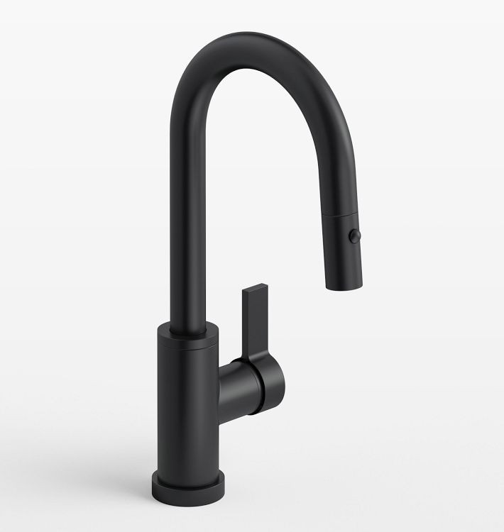 West Slope Pull Down Kitchen Prep Faucet | Rejuvenation