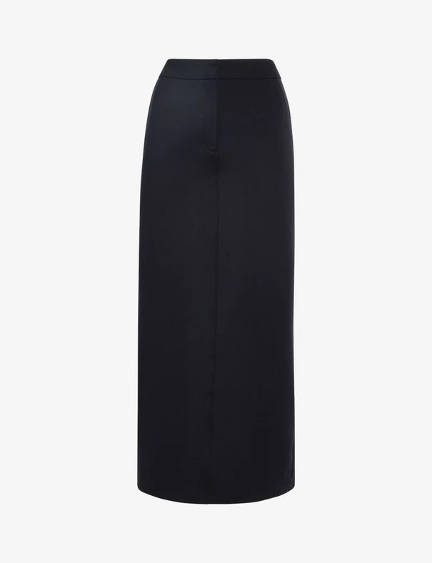 Neoprene CEO Trouser Midi Skirt | commando