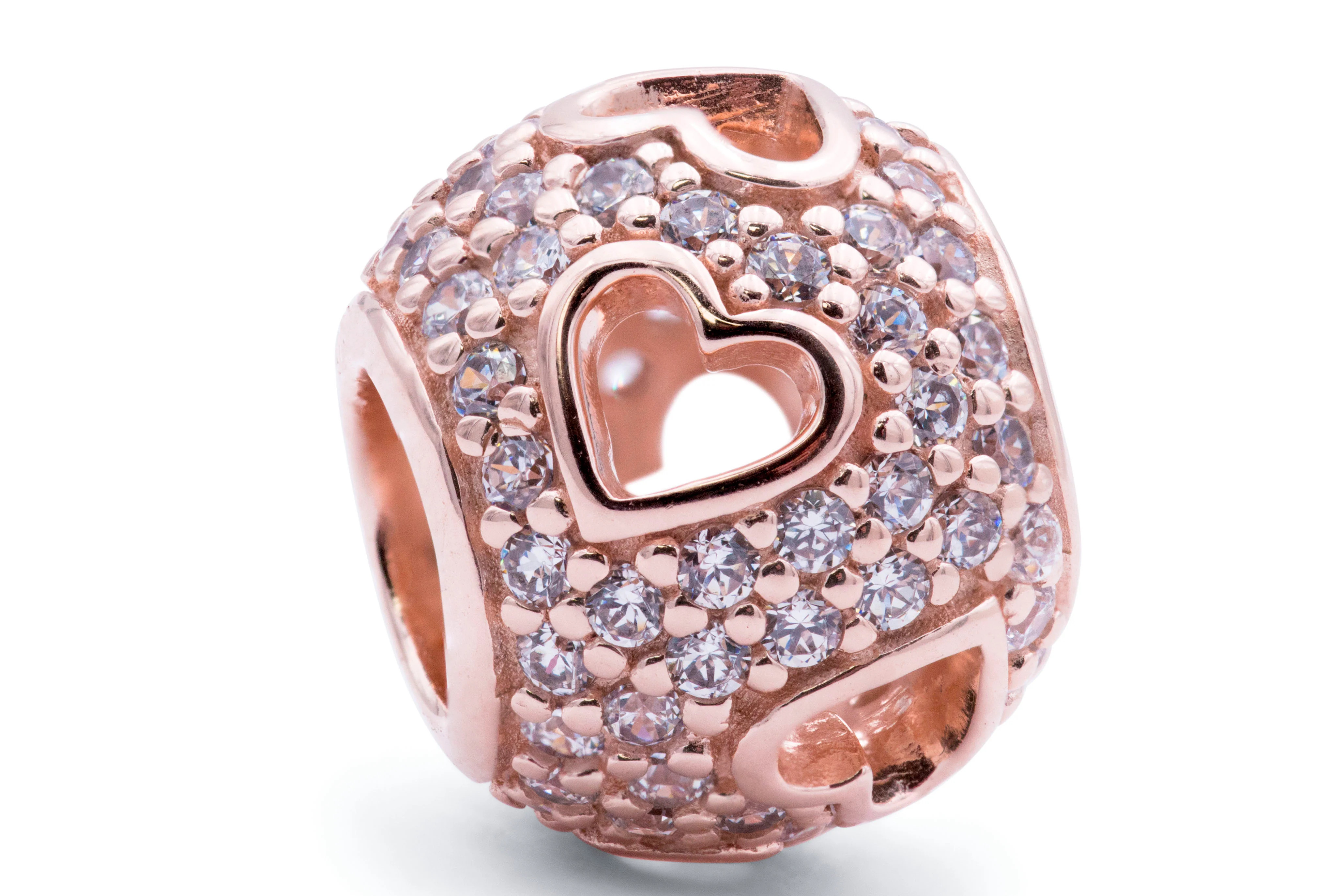 Pandora Tumbling Hearts Charm - | Shop Simon
