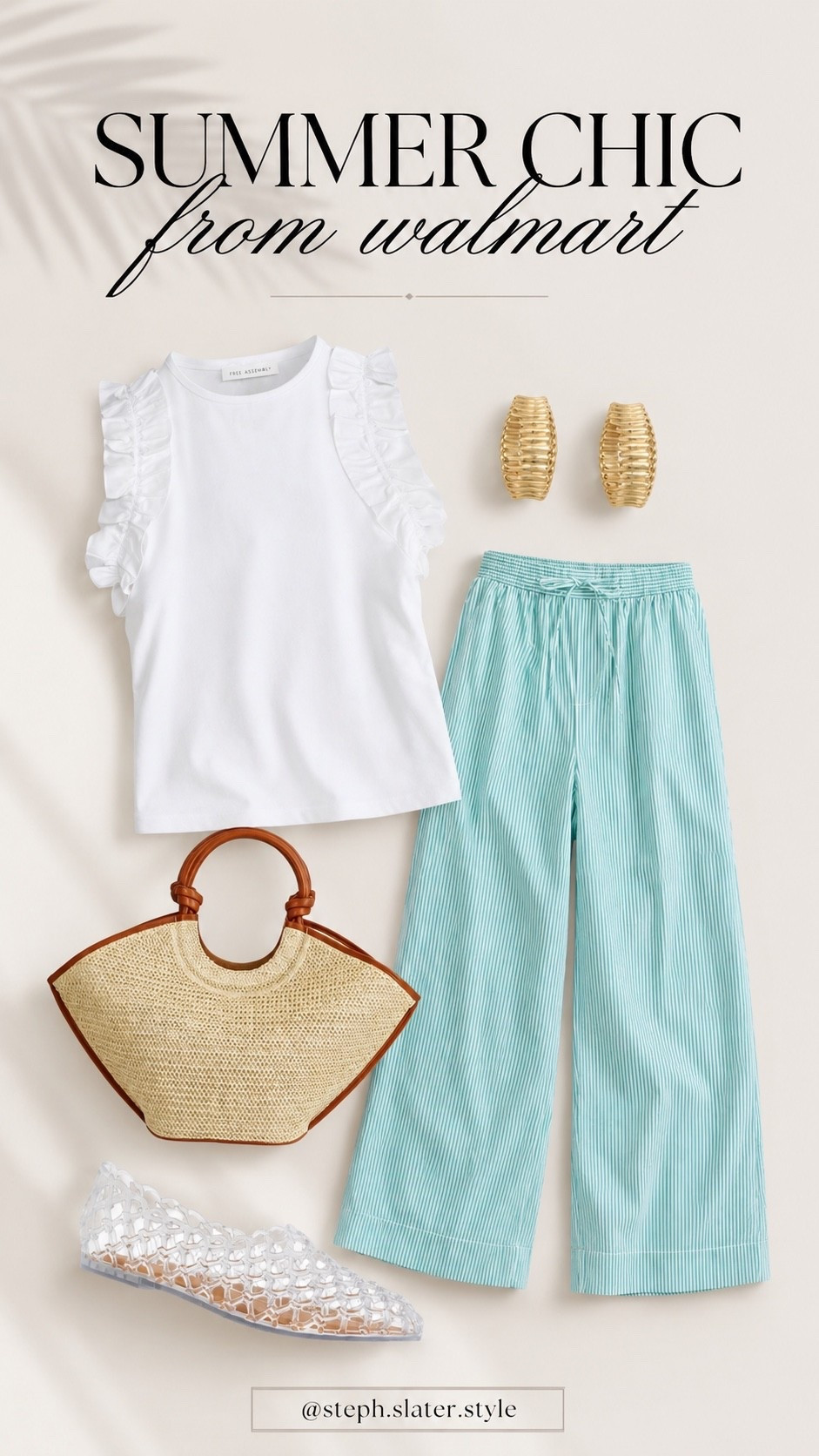 Simple and cute summer style from Walmart.

#LTKootd #LTKSeasonal #LTKWorkwear