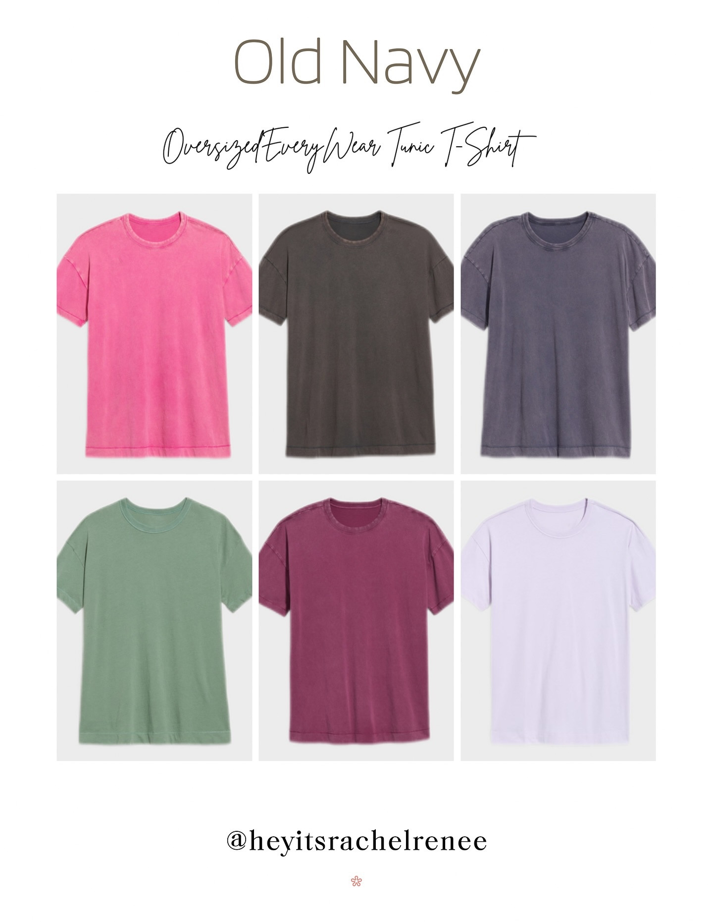NEW colors just dropped + they’re 25% off today only👀

✨ Link is in my LTK — or comment SHOP and I’ll send it straight to you🛍️

Which color are you grabbing first? 👀

#OldNavyStyle #OOTD #FallWardrobe #OversizedTee #ClosetFavorites #LTKSale #AffordableFashion #WardrobeStaples #acidwash