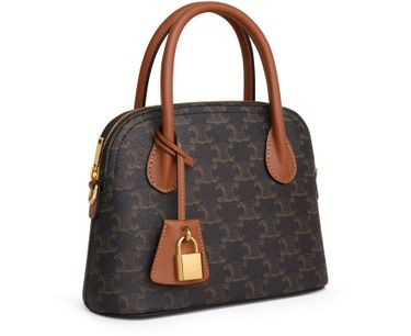 teen Honorine bag in Triomphe canvas and calfskin - CELINE | 24S US