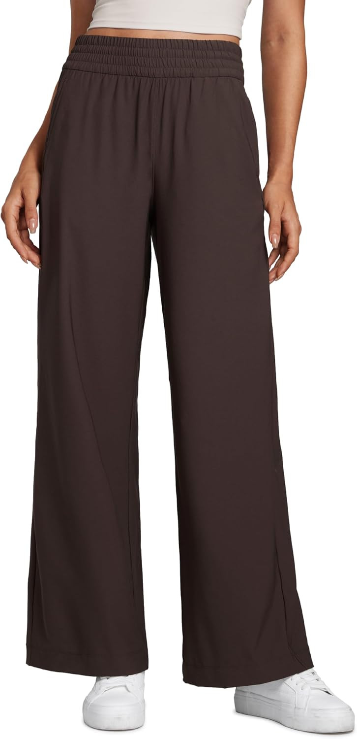 CRZ YOGA Drapey Wide Leg Casual Pants 28"/30" | Amazon (US)