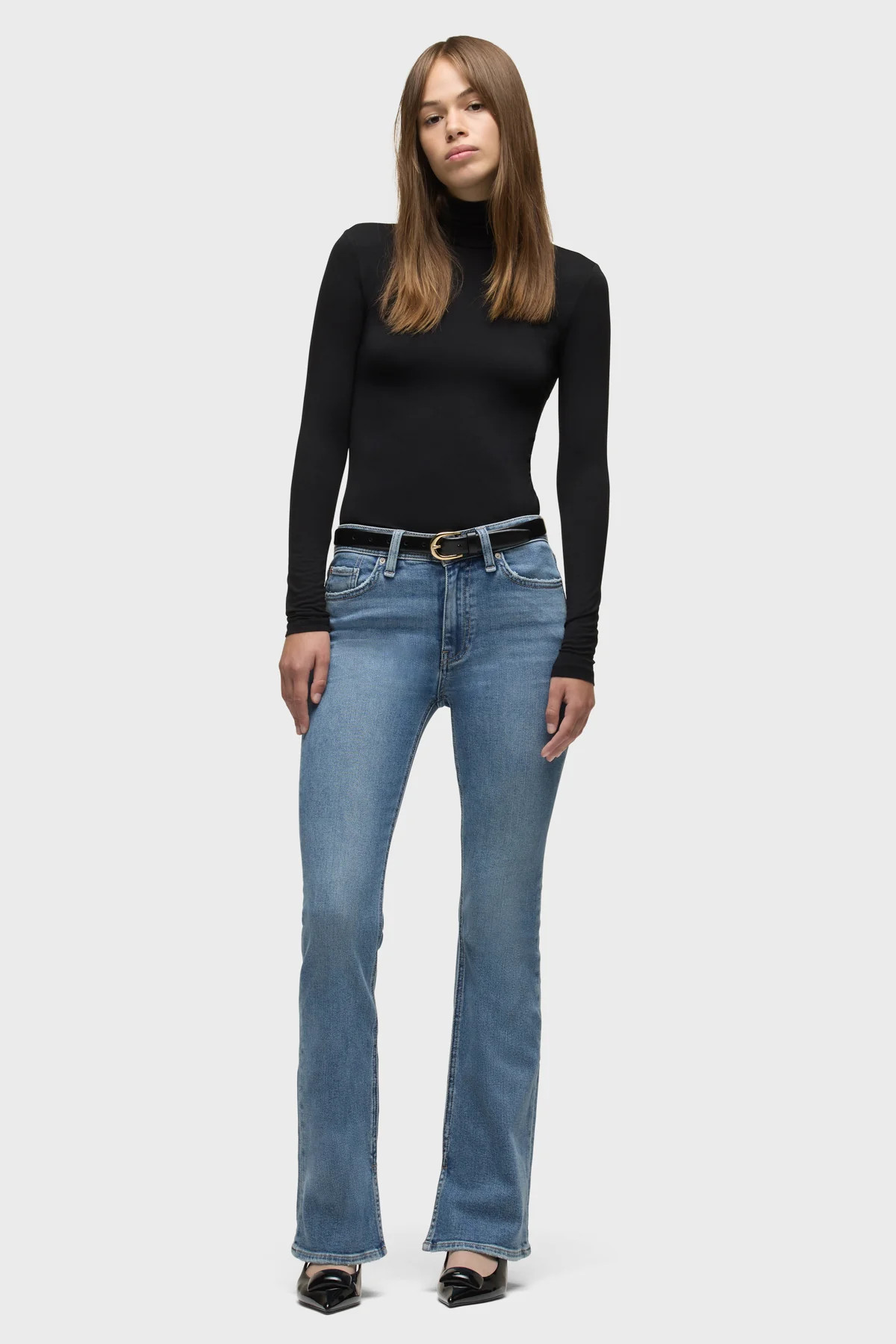 Barbara High-Rise Boot W/ Flap | Hudson Jeans