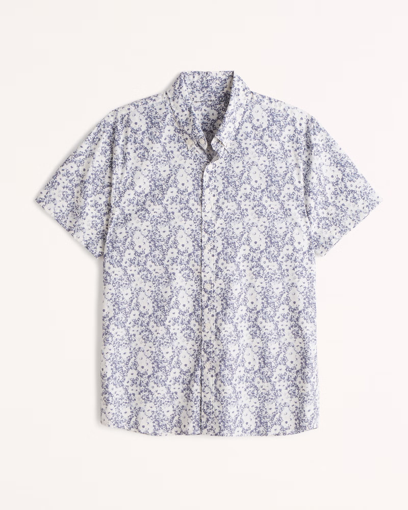 Performance Button-Up Shirt | Abercrombie & Fitch (US)