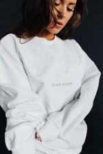 District Sweater - White | Cleo Harper (US)