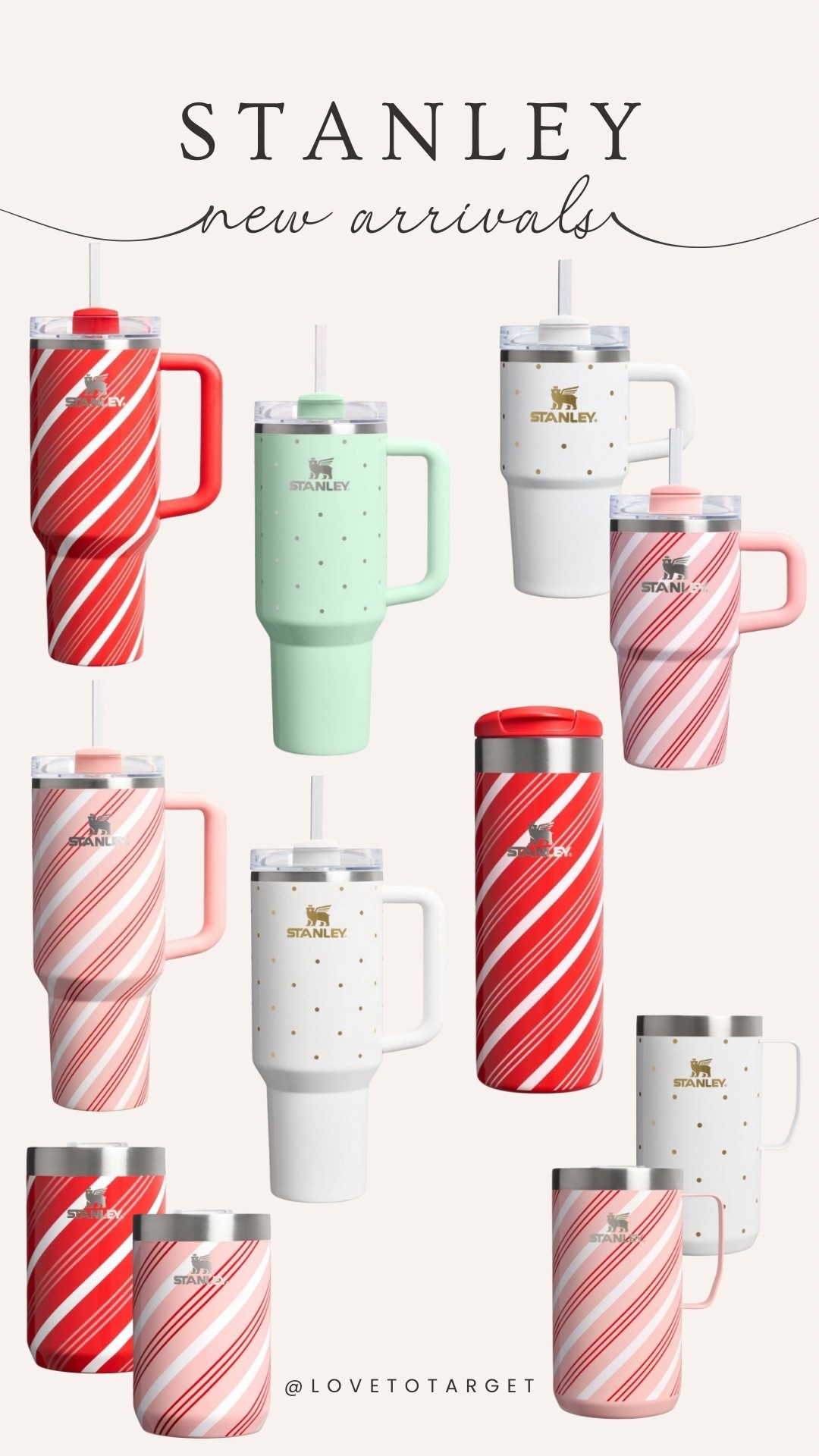 NEW ARRIVALS from Stanley at Target 🎯 
Fun and festive holiday colors and designs! 20, 30, 40 oz tumblers and more!

#LTKSeasonal #LTKFindsUnder50 #LTKHoliday