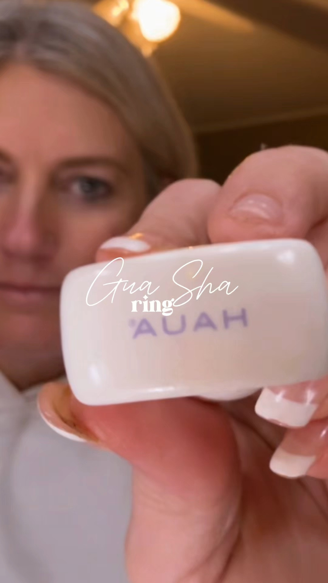 The foolproof way to contour and de-puff! 💆‍♀️ If you find traditional gua sha stones slippery or hard to hold when mixed with face oils, this ring shape is a total game-changer. The handcrafted ceramic ring design gives you total control and stability while beautifully hugging the natural contours of your jawline, cheekbones, and neck. It releases deep muscle tension without tiring out your hand! Linked my exact favorites below. #GlowySkin #FacialMassage #SkincareRoutine #LTKunder50

#LTKgrwm #LTKselfcare #LTKBeauty