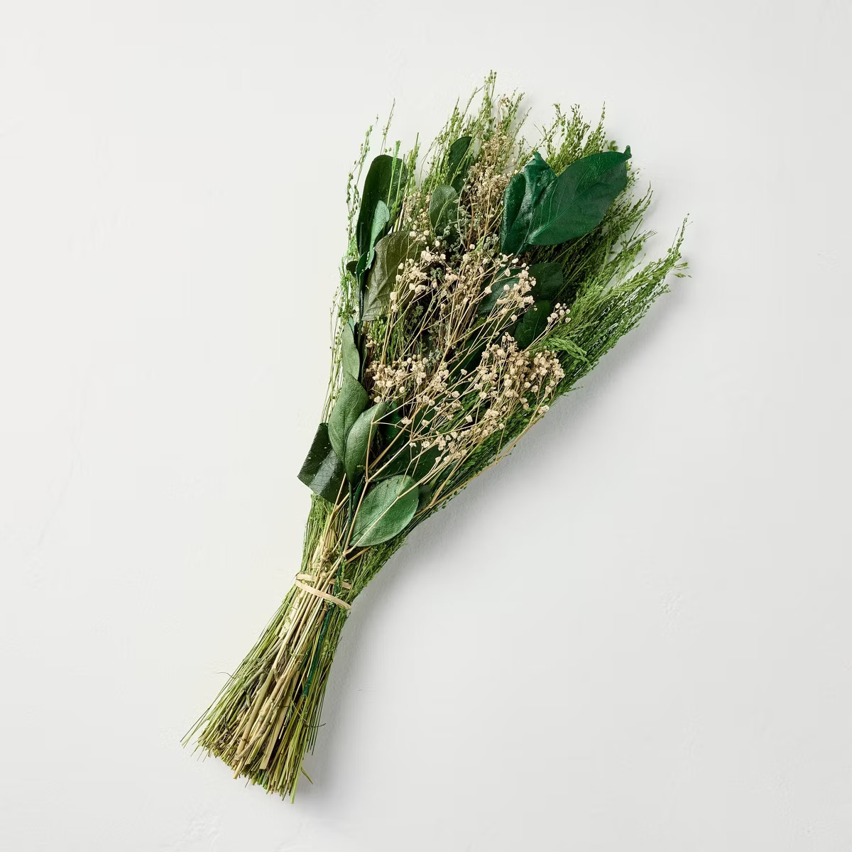 20" Preserved Mixed Leaf and Grass Spring Bundle - Hearth & Hand™ with Magnolia | Target