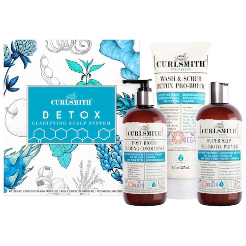 Clarifying Detox Microbiome Scalp Hair Set - Curlsmith | Sephora | Sephora (US)
