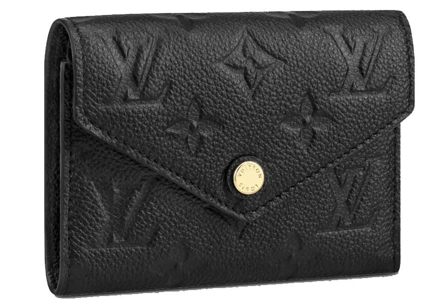 Women's Louis Vuitton Victorine Wallet in Black | StockX