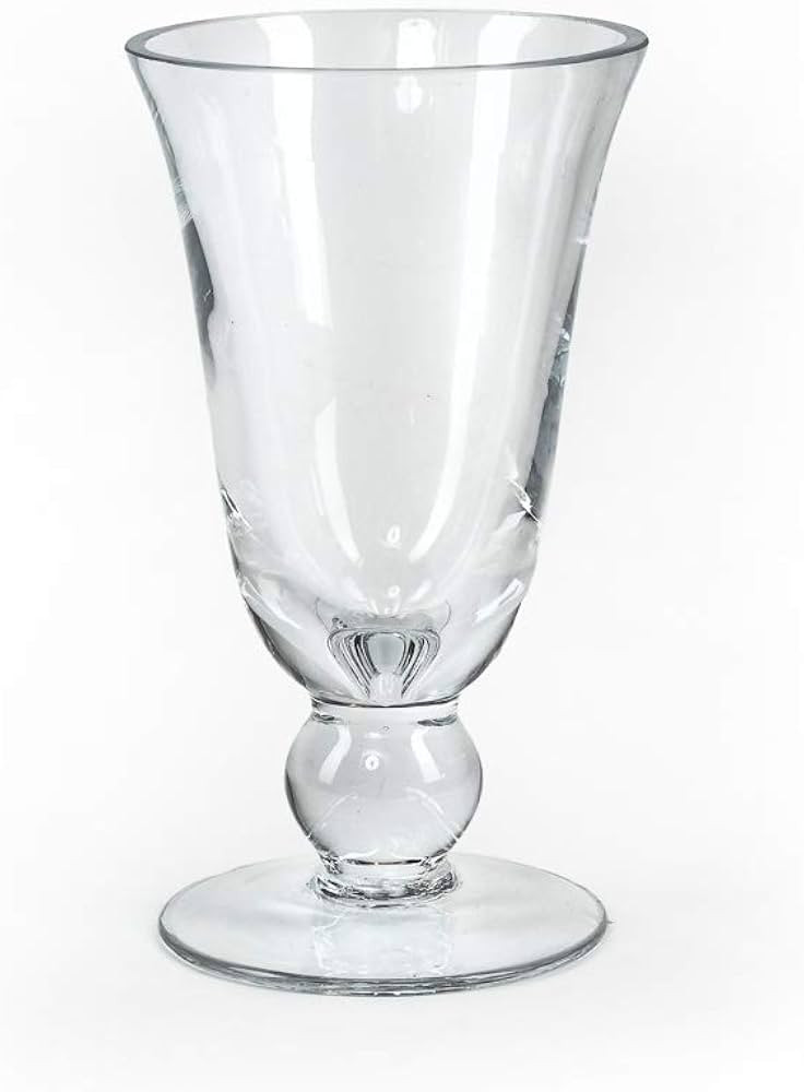 Serene Spaces Living Wazon Glass Urn Vase, Decorative Pedestal Bouquet Vase, Ideal as Floral Cent... | Amazon (US)