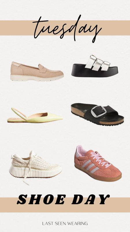 Tuesday Shoe Day
#adidas #flats

#LTKstyletip #LTKshoecrush #LTKMostLoved