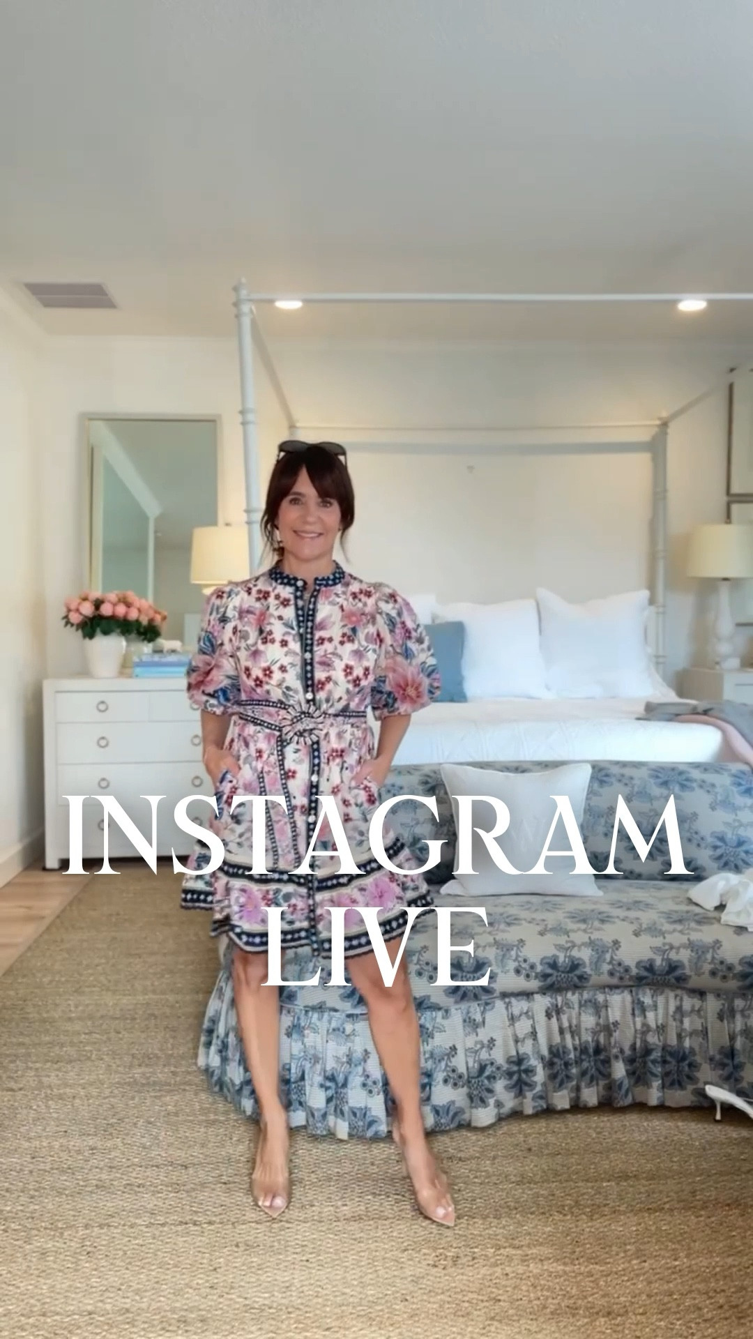 What I wore on my Instagram Live! I sized  up to a S

#LTKSummerEdit #LTKSeasonal #LTKOver40