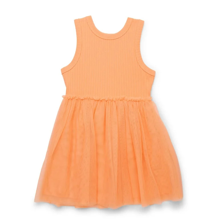 Wonder Nation Girls Tank Tutu Dress, Sizes 4-18 & Plus | Walmart (US)