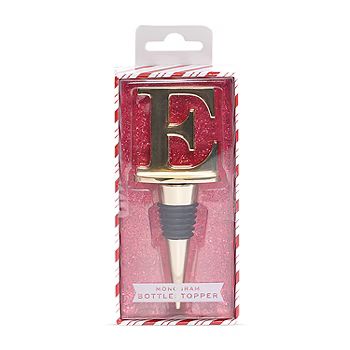 Pink Sky Monogrammed Wine Stopper | JCPenney