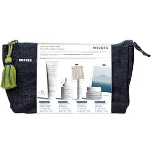 Amazon.com: KORRES Protein Facial Kit, 4-Step Ritual with Greek Yoghurt Foaming Cleanser, Probiot... | Amazon (US)