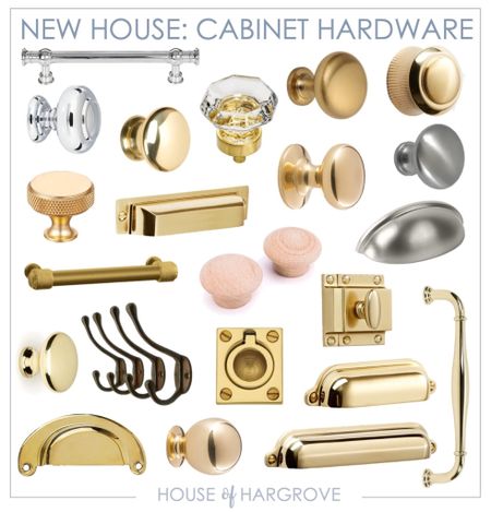 NEW HOUSE: HARDWARE
Here are the cabinet knobs and pulls we used in our new home #hardware

#LTKhome