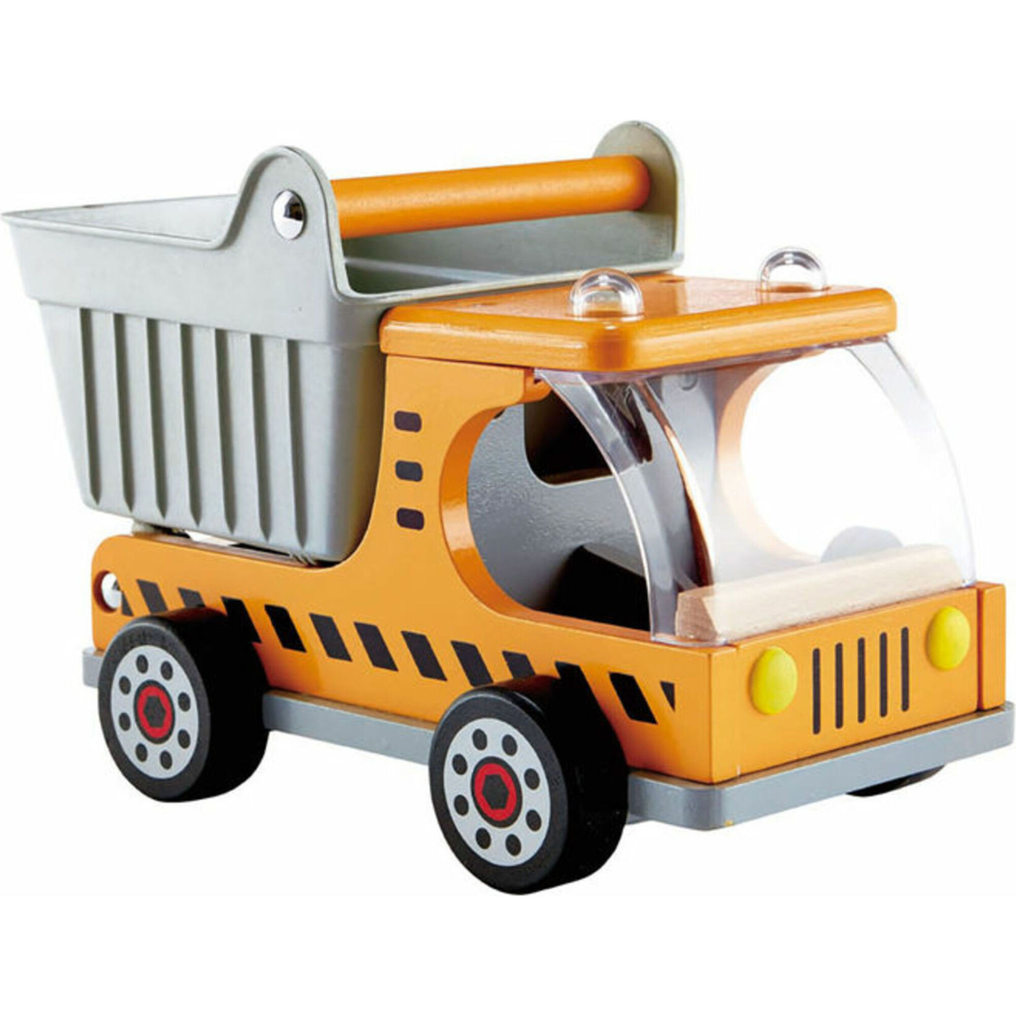 Dumper Truck Construction Vehicle Toy in Yellow | Maisonette